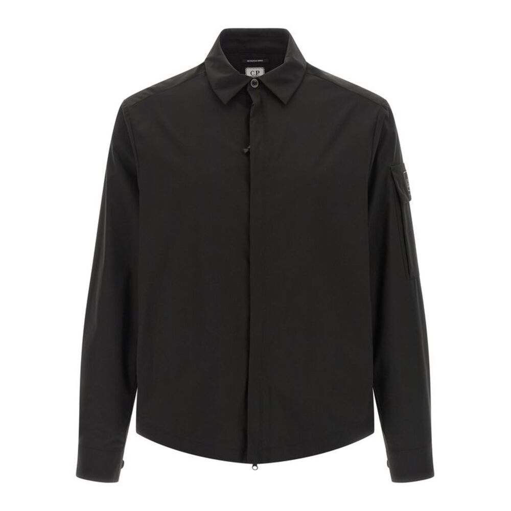 C.P. Company Black Polyester Men's Blouse